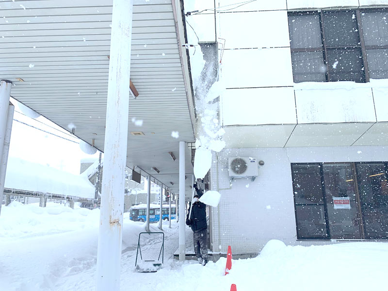雪庇切り