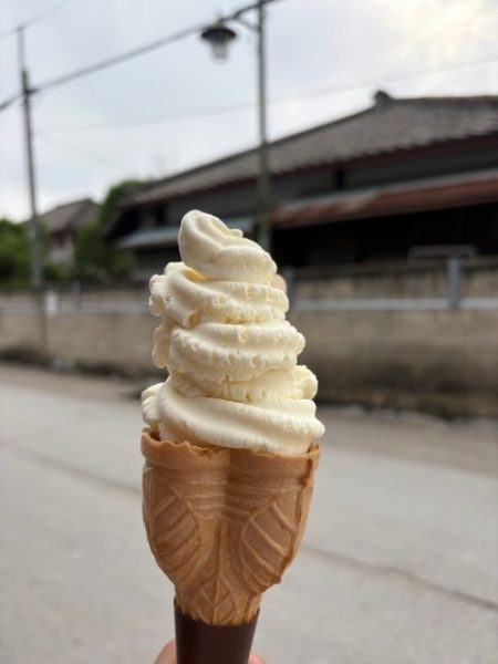 豆腐のソフトクリーム