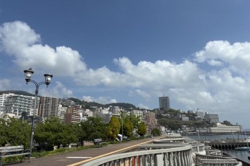 よく晴れて、風がさわやかです。