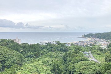 海と緑がとても美しいです！<br />
～ヴァカンシア勝浦より～