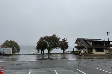 今日は朝から雨が降っています。<br />
気温10度